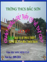 Bài hội giảng xuất sắc huyện 2009-2010