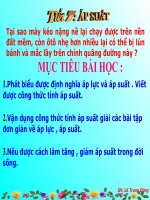 ap suat (tiết 7) Lớp 7