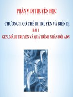 bai 1 Sinh hoc 12 NC