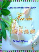 Học vần bài 64: im, um