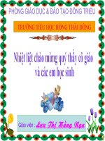 Luyện từ và câu: Tiết 48.Vị ngữ trong câu kể Ai là ai?