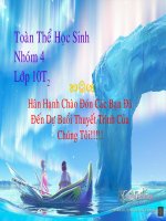 Thuyet trinh :HS lớp 10T2  nam hoc 2008-2009