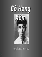 Cô hàng Xóm