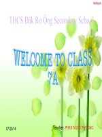 UNIT 12- LISTEN AND READ(THI GVG)