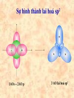 Hình thành lai hóa SP2