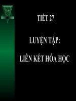 luyen tap:lien ket hoa hoc