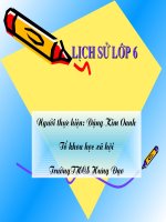 Bai 10:Nhòng chuyen bien trong doi song kinh te