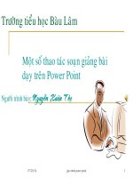 cách soạn giáo án điện tu