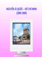 Tác gia Nguyễn Ái Quốc - Hồ Chí Minh
