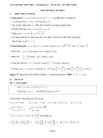 LTĐH Chuyên đề: Số Phức