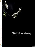 Cháu là lính cứu hỏa thực sự