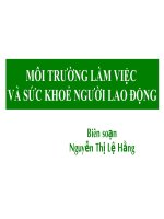 môi trường làm việc