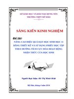 skkn  nâng cao hiệu quả dạy học sinh học 11 bằng thiết kế và sử dụng phiếu học tập theo hướng tích cực hóa hoạt động  nhận thức của học sinh