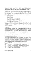 Thiết kế công trình theo lý thuyết ngẫu nhiên và phân tích độ tin cậy - Chương 6 docx