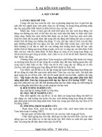 skkn tập luyện cho học sinh các dạng hoạt động nhằm góp phần phát triển khả năng nhận thức toán học trong quá trình dạy học đại số 10 ở trường thpt