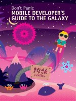 Do not Panic: Mobile Developers Guide To The Galaxy