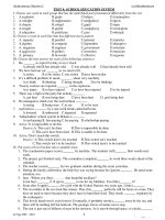 Bài tập nâng cao Tiếng Anh 12 pptx