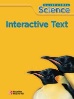 califonia science interactive text 3