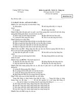 Kiểm tra một tiết - Vật lý 12 - Mã đề thi 132 potx