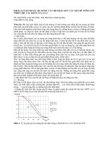 Báo cáo nghiên cứu khoa học: 