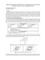 Báo cáo nghiên cứu khoa học: 