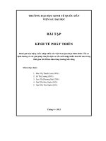 Đề tài đánh giá hoạt động xuất, nhập khẩu của việt nam giai đoạn 2001 2010