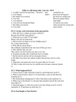 Kiểm tra chất lượng môn: Anh văn – Đề 8 pot