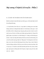 Đại cương về bệnh lý di truyền – Phần 2 pot