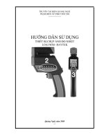 Hướng dẫn sử dụng thiết bị chụp ảnh đo nhiệt độ MX6 RAYTEX
