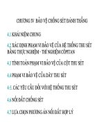 Kỹ thuật cao áp - Chương 4 pptx