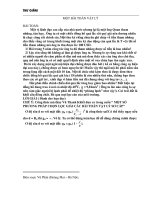 MỘT BÀI TOÁN VẬT LÝ pot