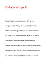 Old age and youthEverything ppsx
