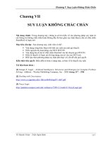 SUY LUẬN KHÔNG CHẮC CHẮN potx