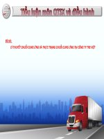 Phương pháp quản trị chuỗi cung ứng ở công ty Tre Việt