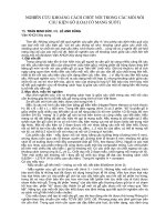 Báo cáo nghiên cứu khoa học: 