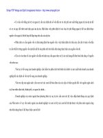 Hoàn thiện công tác thẩm định tài chính dự án xây dựng khu Chung cư cao cấp số 15 - 17 phố Ngọc Khánh - 2 doc