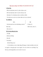 Giáo án lớp 2 môn Mỹ Thuật: Tập nặn tạo dáng: NẶN HOẶC VẼ, XÉ DÁN CON VẬT potx