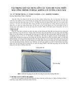 Báo cáo nghiên cứu khoa học: 