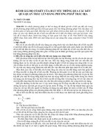 Báo cáo nghiên cứu khoa học: 