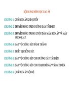 Kỹ thuật cao áp - Chương 1 potx