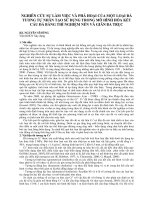 Báo cáo nghiên cứu khoa học: 