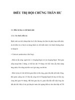 ĐIỀU TRỊ HỘI CHỨNG THÂN HƯ doc