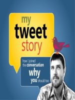 My Tweet Story: How I join the Conversation