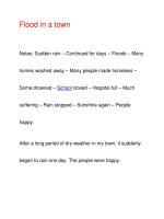 Flood in a townNotes: Sudden rain – Continued for days pdf