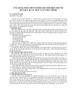 Báo cáo nghiên cứu khoa học: 