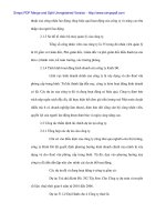 Cty Kinh Đô với việc hòan thiện công tác thẩm định dự án đầu tư tài chính - 6 potx