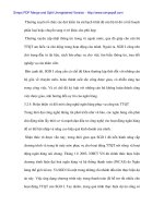 Mở rộng họat động thanh tóan quốc tế tại sở Giao dịch I - Ngân hàng Công thương Việt Nam - 9 docx