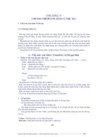 Tin học đại cương - Phần 2 Ngôn ngữ lập trình TURBO PASCAL - Chương 5 doc