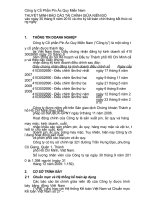 Công ty cổ phần pin ắc quy miền nam THUYẾT MINH báo cáo tài CHÍNH GIỮA NIÊN độ vào ngày 30 tháng 9 năm 2010 và cho kỳ kế toán chín tháng kết thúc cùng ngày