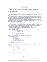 Tin học đại cương - Phần 2 Ngôn ngữ lập trình TURBO PASCAL - Chương 6 ppt